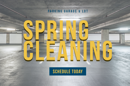Spring cleaning for parking structures and garages