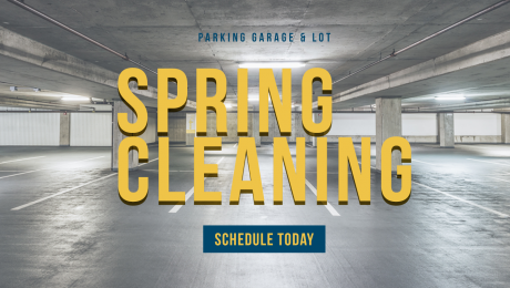 Spring cleaning for parking structures and garages